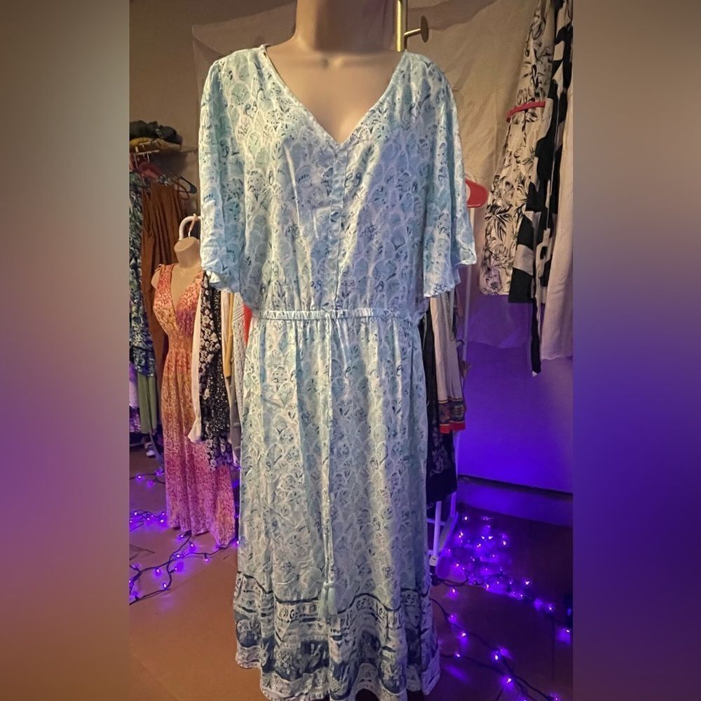 Mergaux Riviera hobo floral dress
